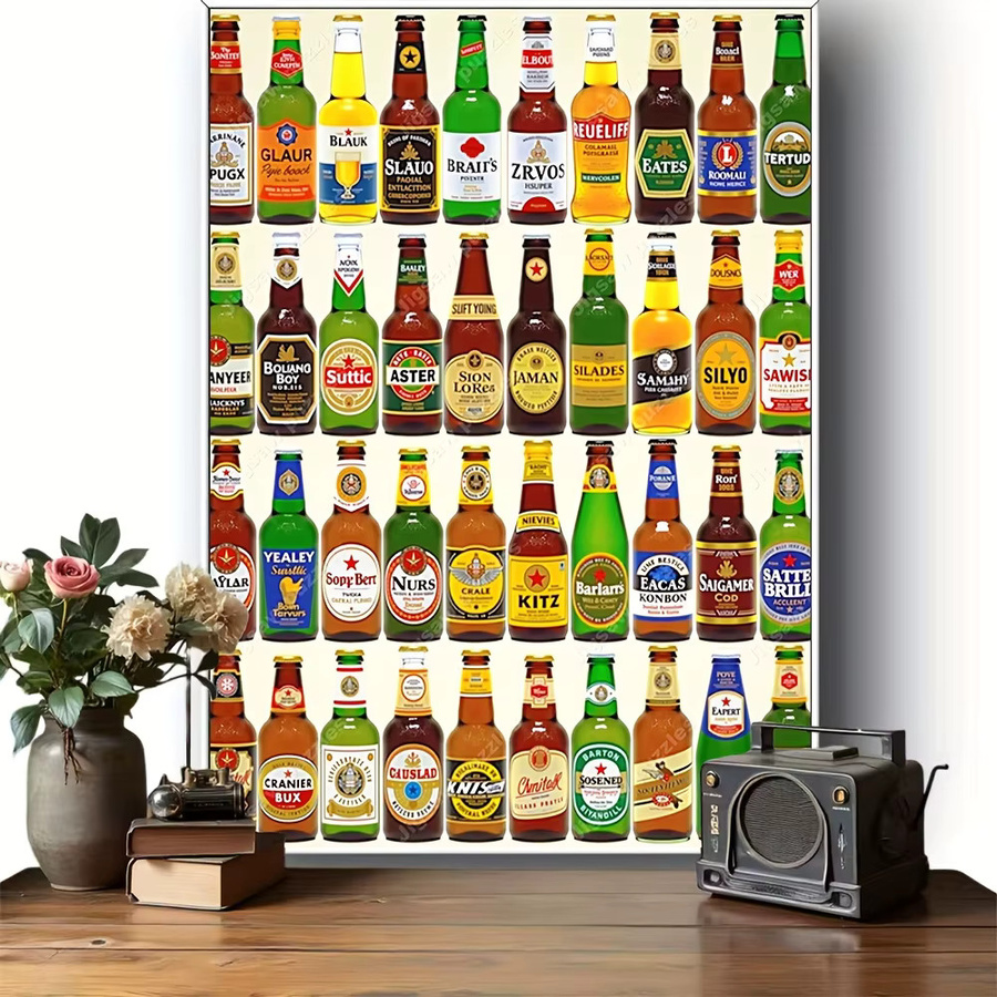 AZNM Bierflaschenetiketten Puzzle, Fortgeschritten - Bild 3