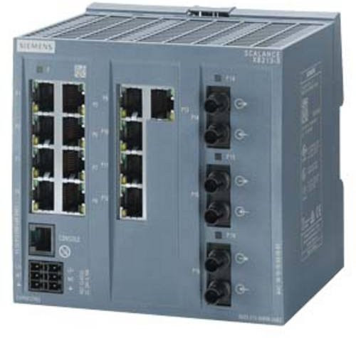 Siemens Industrial Ethernet Switch 6GK5213-3BB00-2TB2 10/100 Mbit/s in Grau - Bild 1
