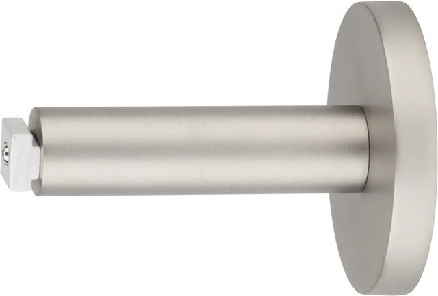 Mydeco Gardinenstangen-Halterung Match in Edelstahl-Optik, Silber, Durchmesser: 2,5 cm - Bild 1