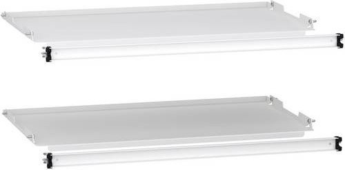 Schneider Electric NSYMTRN84 Horizontale Trennwand PanelSeT SFN für elektrische Gehäuse der Motorsteuerungszentrale, Farbe: Weiß, B/T/H: 60 x 80 x 40 cm - Bild 1