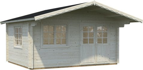 PALMAKO Blockbohlenhaus Helena aus Holz in Braun, B/H/T: 514 x 285 x 360 cm - Bild 1