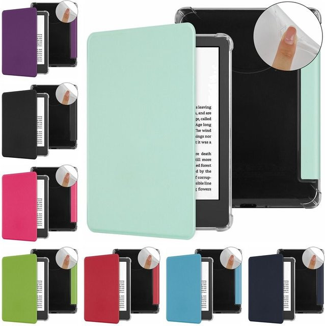 MIIQNUS Smart Cover Schutzhülle für Kindle Basic 2024 (11./12. Gen) in Blau mit Auto Wake/Sleep Funktion - Bild 1