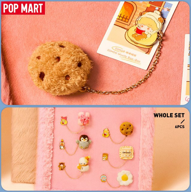 POP MART Fluffy & Cozy Series Kühlschrankmagnet Blindbox, 1-teiliges Set - Bild 1