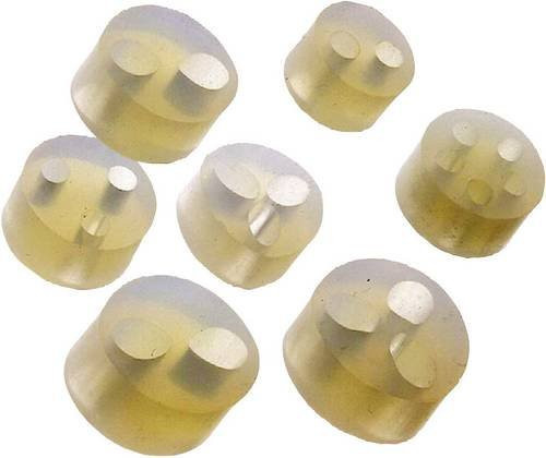 LAPP SKINTOP DIX 16440 Mehrfachdichteinsatz PG16 aus Silikon in Natur/Transparent, 50 Stück - Bild 1