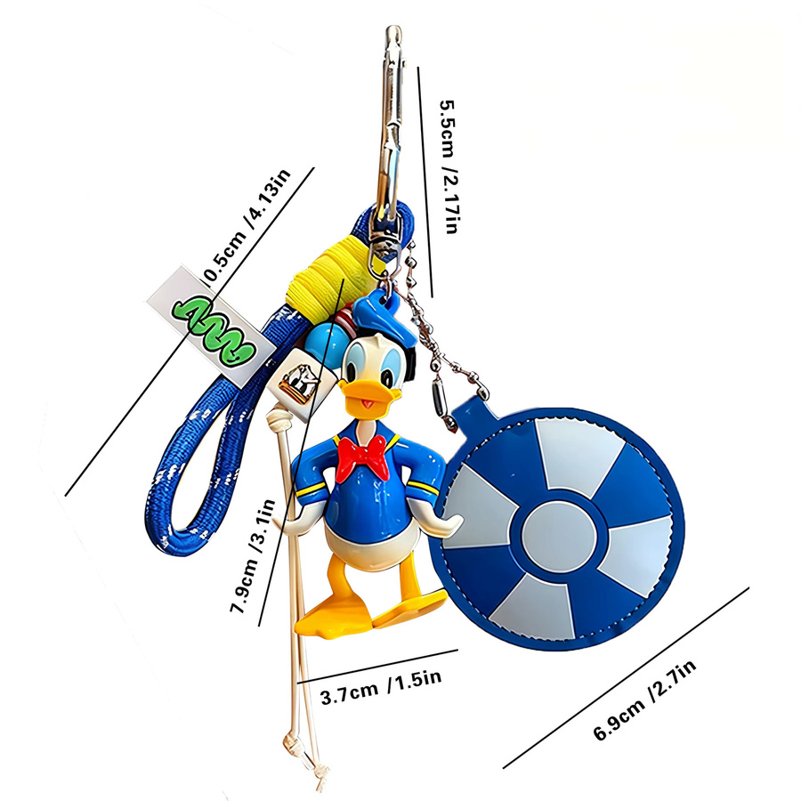 Disney Donald Duck Schlüsselanhänger, Mickey und Freunde, Unisex - Bild 3