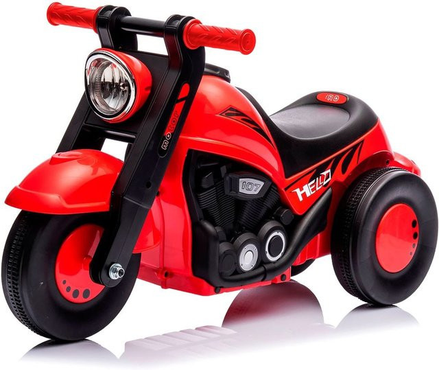 Chipolino Bubble Rider Rutscher Motorraddesign mit Licht und Sound rot ab 3 Jahren - Bild 1