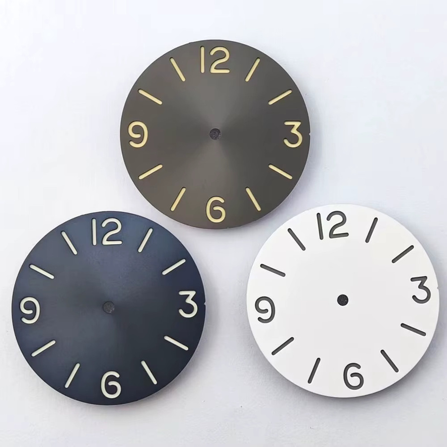 OUMASHI Uhrenzifferblatt, 36 mm, grün, Minimalistisch - Bild 4