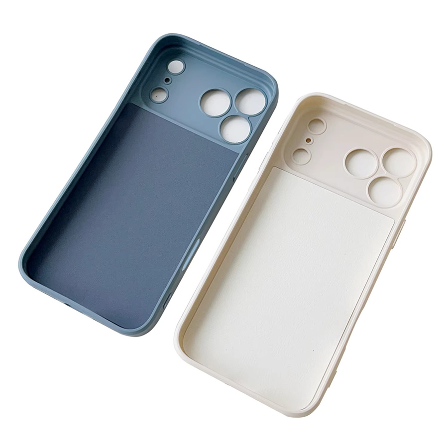 Silikon Schutzhülle für iPhone 17 Pro Max, 17 Air und 17 Pro in Blau aus weichem Flüssigsilikon - Bild 1