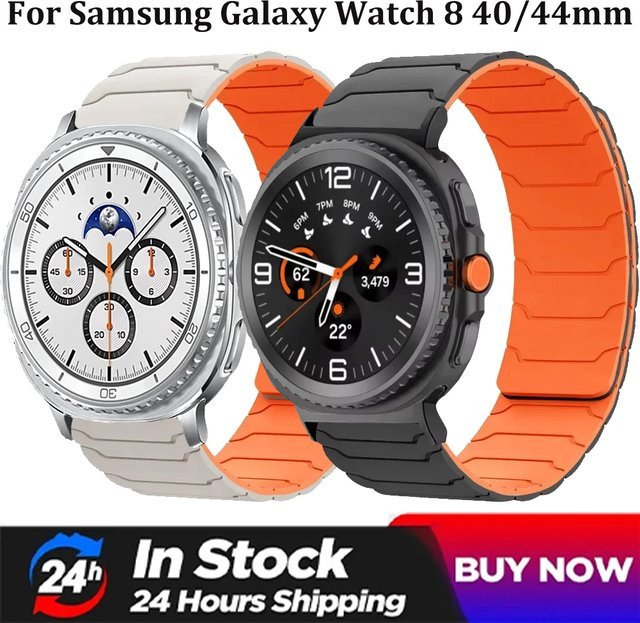 Samsung Uhrenarmband Silikon, Schwarz, Unisex - Bild 1