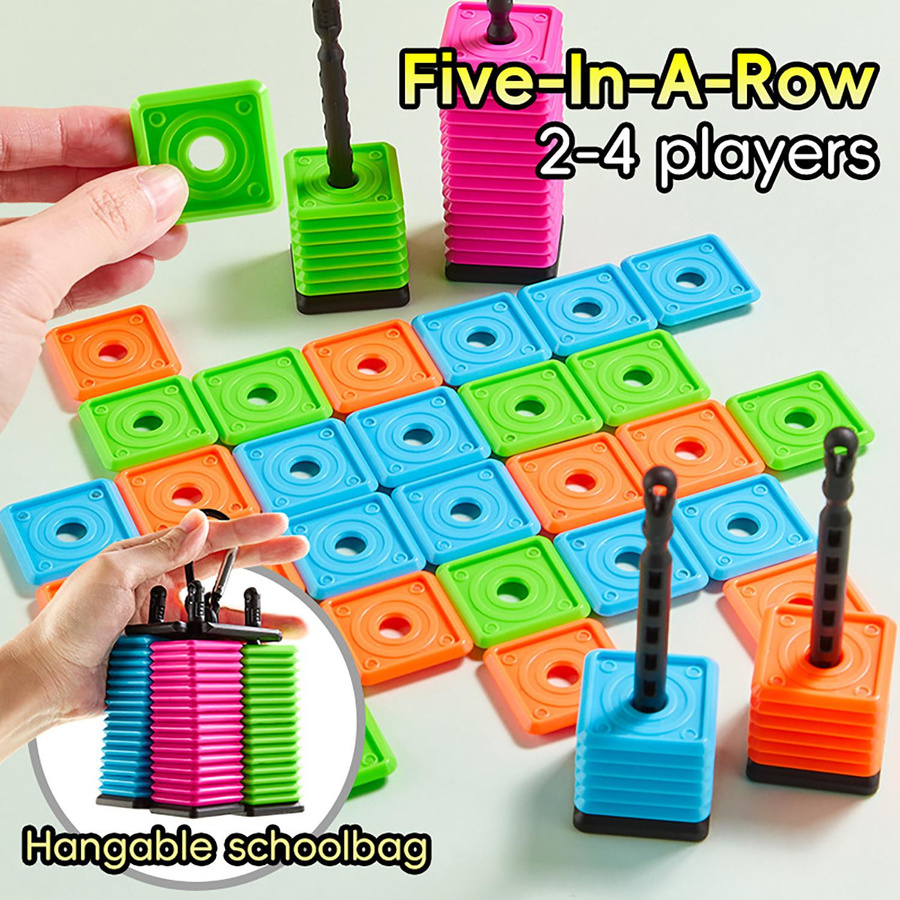 Linyi toy Gomoku Tischspiel 3-6 Jahre - Bild 5