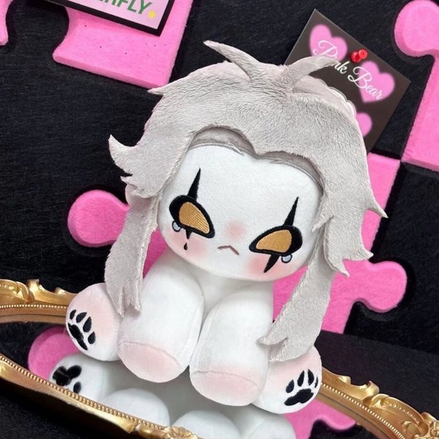 Hot Toys Zirkus Pierrot-Plüschtier, 20 cm - Bild 1