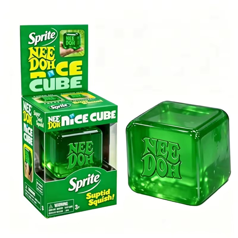 Schylling Needoh Nice Cube Sprite, Sensorisches Stressabbau-Spielzeug - Bild 4
