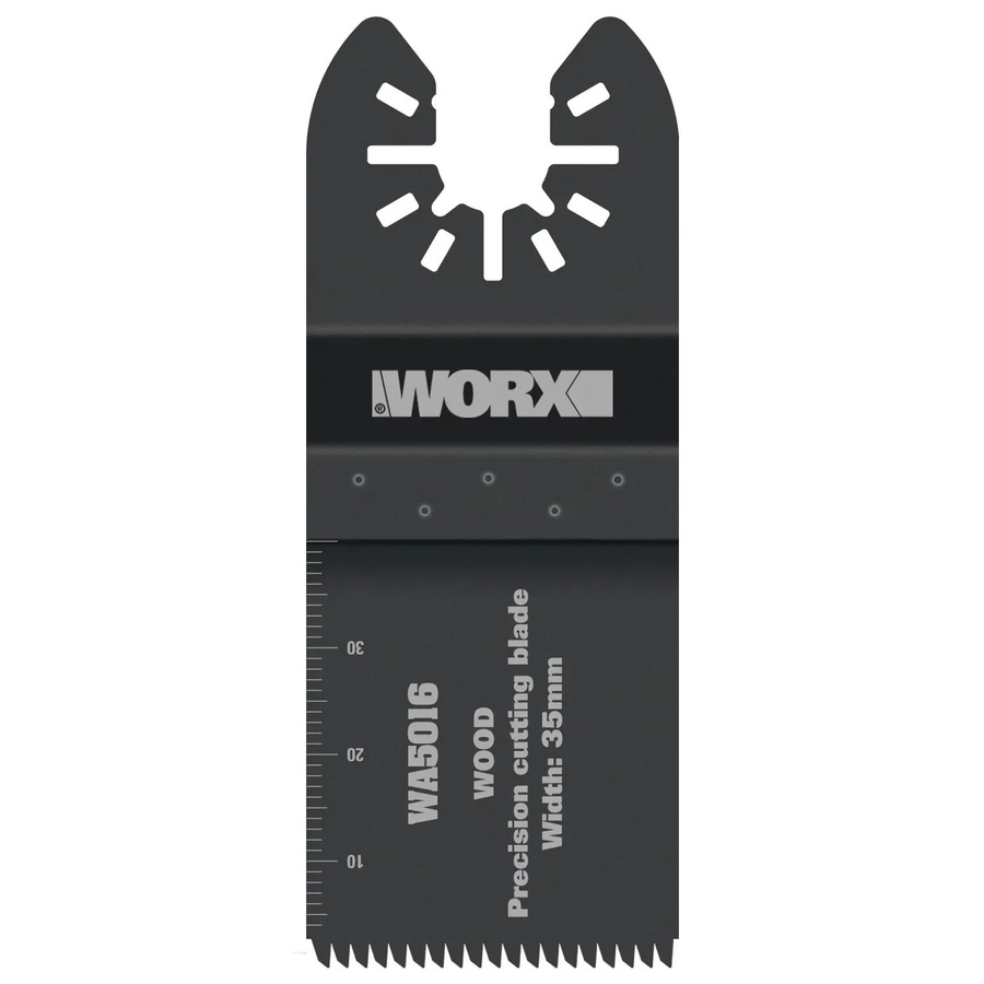 Worx Endcut Precision Sägeblatt WA5016 für Stichsägen zum Schneiden von Holz und Kunststoff in Rot und Schwarz - Bild 2