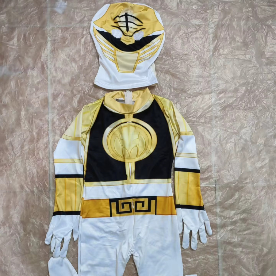 Novedan Power Morpher Superheld Samurai Sentai Shinkenger Rangers Cosplay Maske Anzug, Jungen - Bild 2