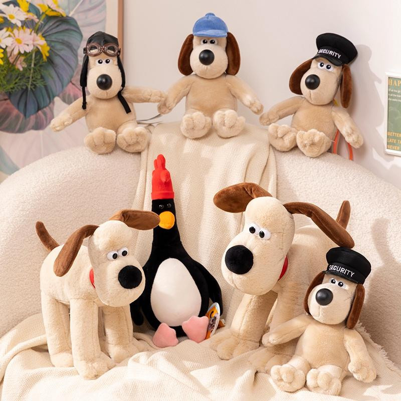 Wallace und Gromit Kleiner CuCu Pinguin Plüschtier - Bild 2