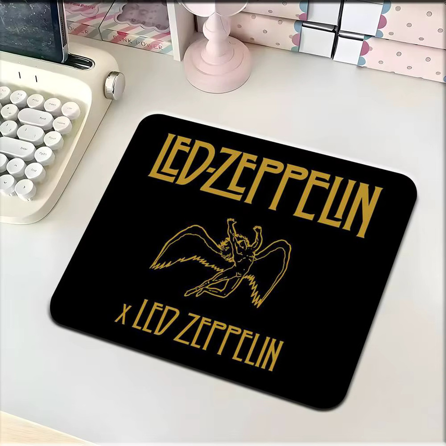 Mesuca Mauspad Z-Zeppelin in Schwarz als rutschfestes Schreibtischpad für Tastatur und Laptop - Bild 5