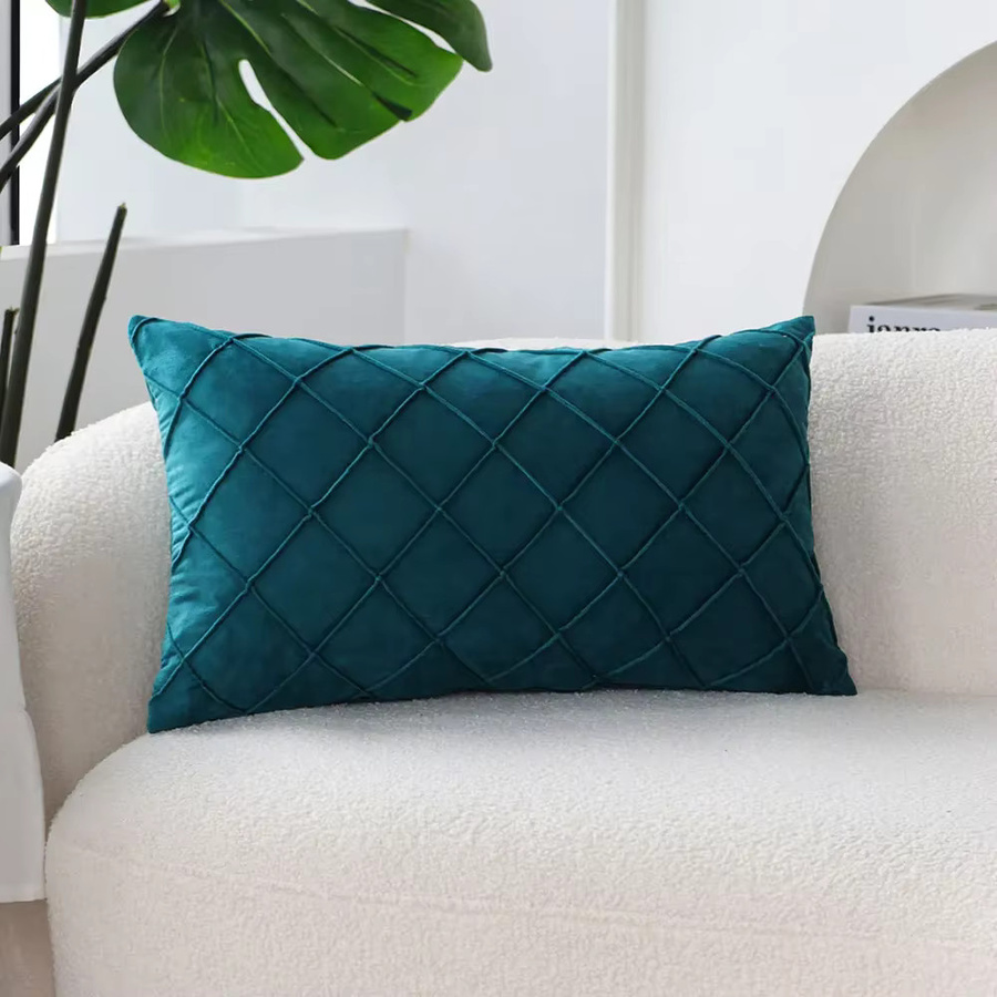 CANIRICA Rechteckiger Kissenbezug in verschiedenen Farben, Ultraweicher dekorativer Kissenbezug für Sofa und Wohnzimmer, B/H: 50 x 30 cm - Bild 5