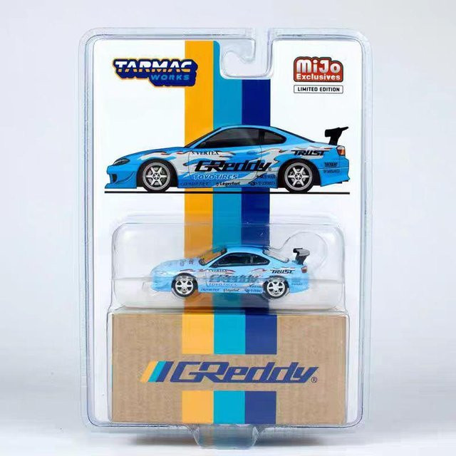 Tw Mijo Vertex Silvia S15 Greddy, Modellauto, 1:64, Blau, ab 14 Jahren - Bild 1
