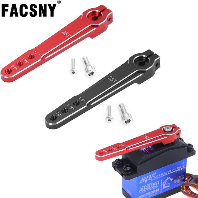 FACSNY Erweiterte Lenkservoarmhorn, Aluminium, Metall, Rot, Zubehör - Bild 1