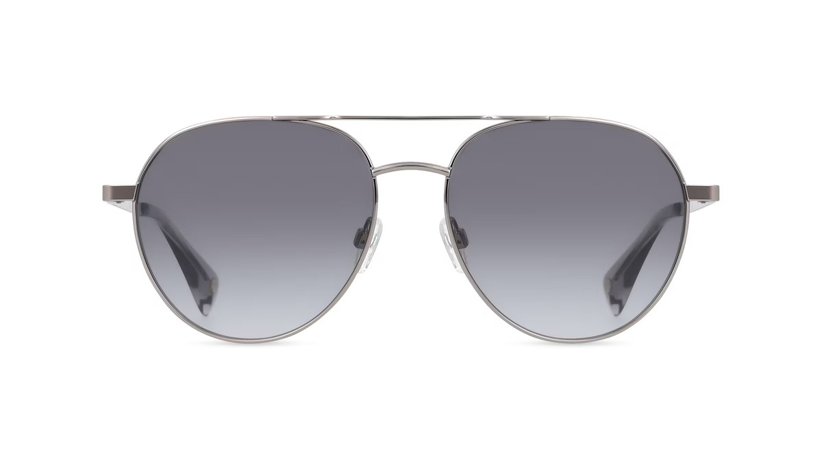 Ted Baker TB 1682 Sonnenbrille Pilot, Vollrand, Metall, Silber, Herren - Bild 1