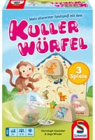 Schmidt Spiele Kullerwürfel Gesellschaftsspiel mit Tieren aus Gummi für die Allerkleinsten - Bild 1