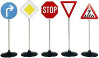 Verkehrsschilder-Set Verkehrszeichen von Theo Klein - Bild 1