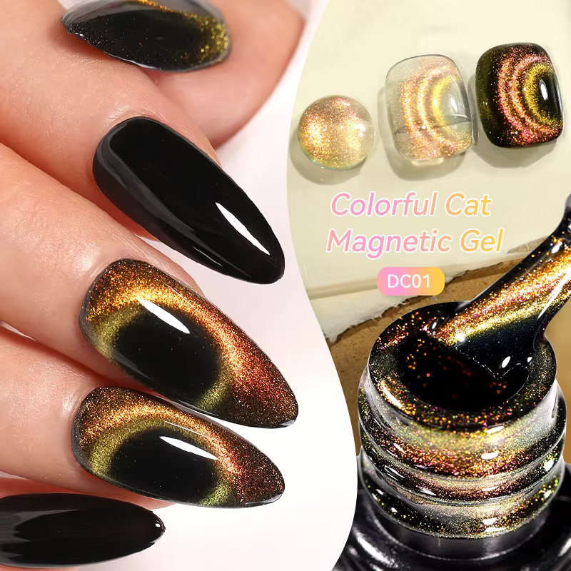 LILYCUTE Magnetischer Nagellack, Chameleon 9D Glitter, 7 ml - Bild 3