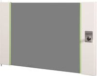 DIGITUS Glas-Fronttür für 19 Zoll 7HE Wandgehäuse Unique Serie, Frontpanel in Grau oder Weiß - Bild 1
