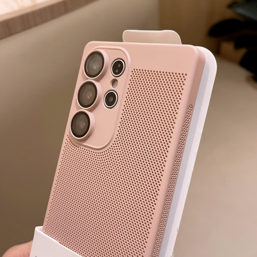 Wärmeableitende und stoßfeste Handyhülle mit Wabenstruktur für Samsung Galaxy S26 S25 S24 S23 S22 S21 S20 Ultra Plus FE 5G - Bild 1
