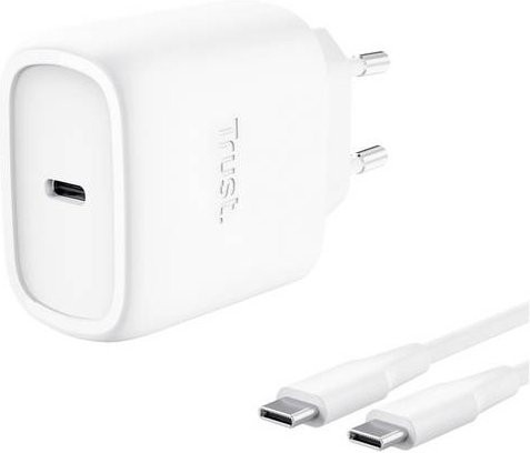 Trust Maxo USB-C GaN Ladegerät 45 W Weiß - Bild 1