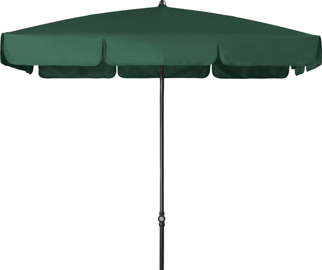 Doppler Sonnenschirm Sunline Waterproof NEO in Dunkelgrün mit Polyester und Stahl, B: 185 cm, T: 120 cm - Bild 1
