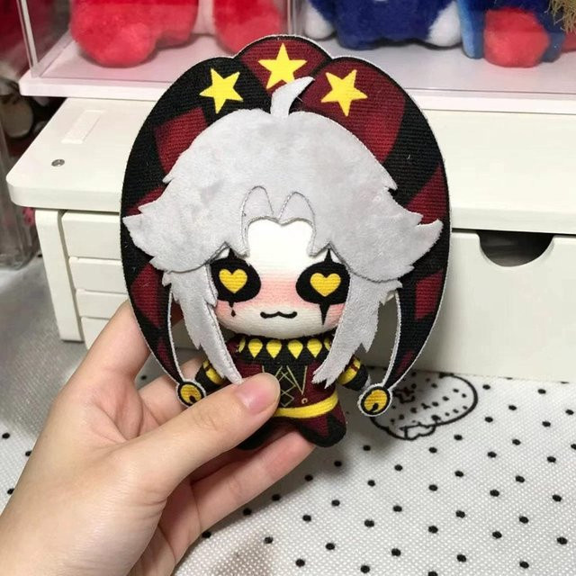 Game Freak Zirkus Narr, Plüschtier Anhänger, 10cm - Bild 1