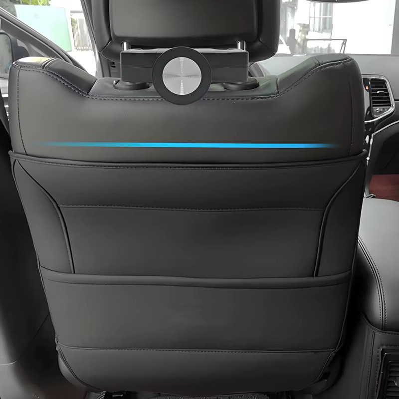 AOSRRUN Magnetischer Handyhalter für die Rückbank von Jeep Renegade Cherokee Compass 2015-2023, Schwarz - Bild 3