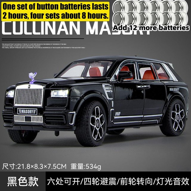Rolls Royce Cullinan Mansory Off Road SUV, Modellauto, 1:24, Metall, ab 14 Jahren - Bild 1