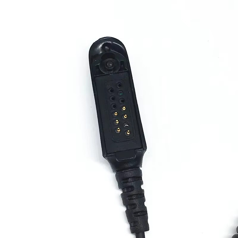 Motorola PMMN4021A Mikrofon-Lautsprecher Freisprecheinrichtung in Schwarz mit 3,5 mm Klinke für Walkie Talkies wie GP328, GP338, PTX760 und XiR5150 - Bild 2