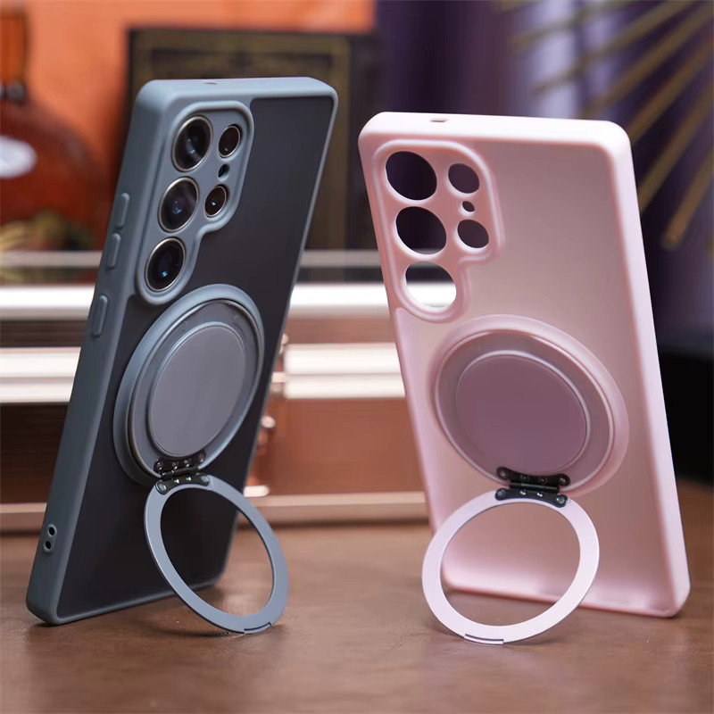 Magnetische Handyhülle mit Ständer für Samsung Galaxy S26 S25 S24 S23 FE Plus Ultra A56 A36 A55 A52 A35 A34 A33 A32 A26 A24 Cover - Bild 2