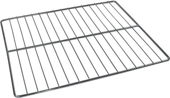 Schneider Gitterrost GN 2/3 aus Edelstahl, rechteckig, L: 35,4 cm, B: 32,5 cm, H: 0,5 cm - Bild 1
