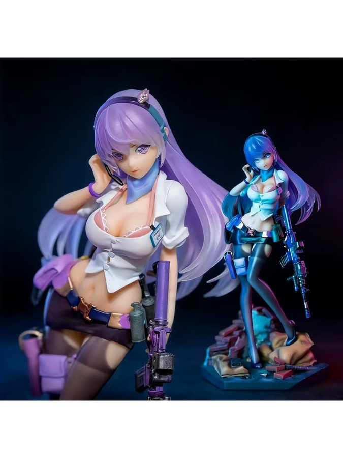 Bandai After-School Battlefield Arena First Shot ELF, PVC-Statue, 22cm - Bild 4