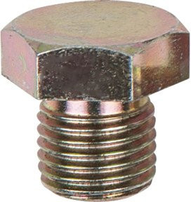 KS Tools Ölablassschraube M14x1,5 in Silber, 10er Pack - Bild 1