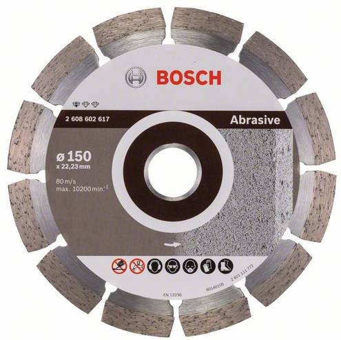 Bosch Diamanttrennscheibe Universal in Grau, Durchmesser: 150 mm - Bild 1