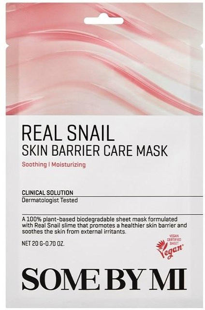 SOME BY MI Real Snail Skin Barrier Care Maske, 200 g, für empfindliche Haut - Bild 1