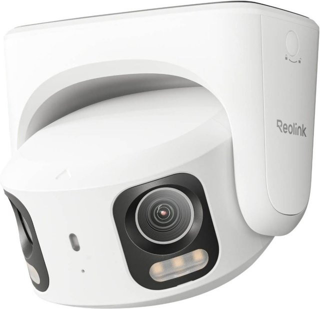 Reolink RP-PCT16MD 16MP Dual-Lens 180° Panorama PoE Überwachungskamera IP67 in Weiß - Bild 1