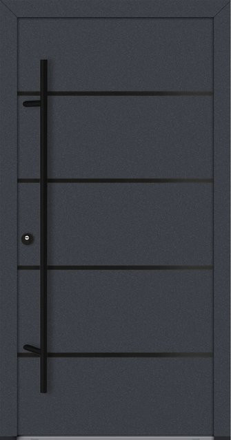 FM Türen AS68 Modell 22 Innenbeschläge Set in Anthrazit, Ausführung Links, B: 100 cm, H: 200 cm - Bild 1