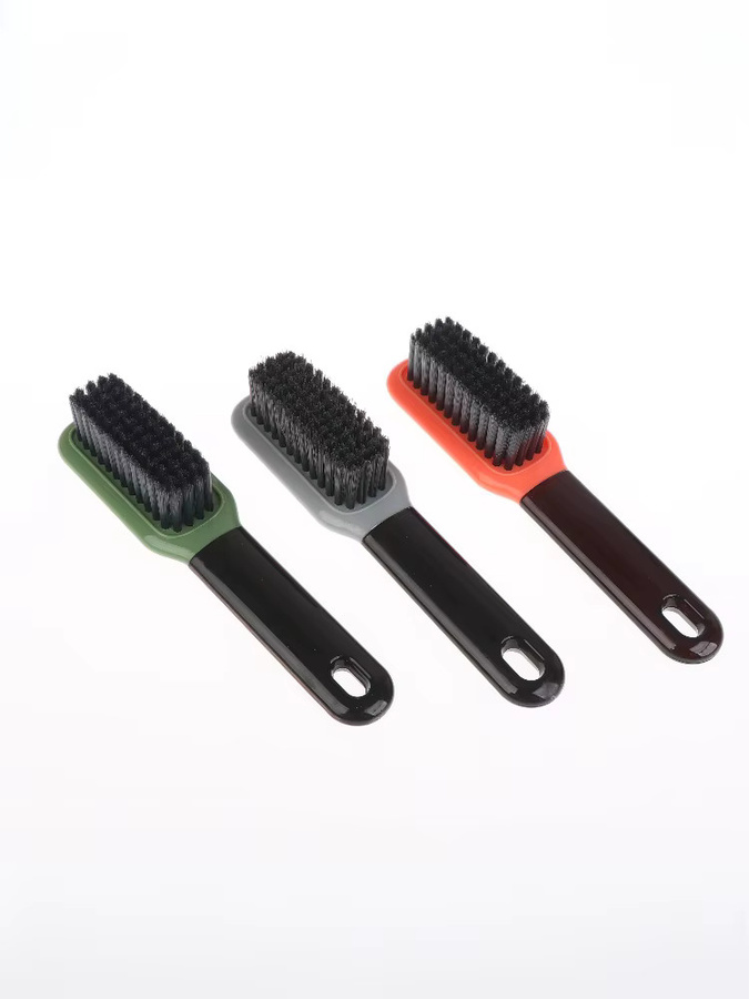 JETTING Schuhreinigungsbürste und Kleidungsschrubbürste aus Kunststoff, 2 Stück, grün - Bild 5