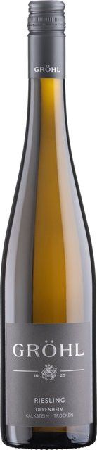 Gröhl Riesling Weißwein, Rheinhessen, 2024, trocken, 0,75 l - Bild 1