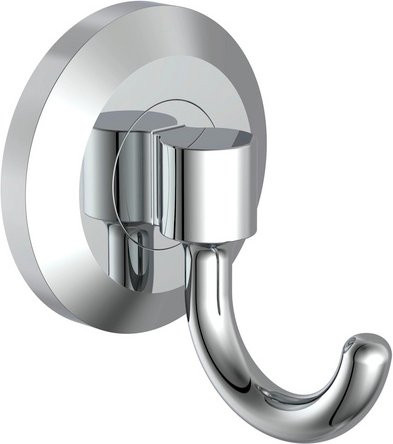 WELLWATER Wandhaken Verona aus Edelstahl in Chrom und Silber - Bild 1