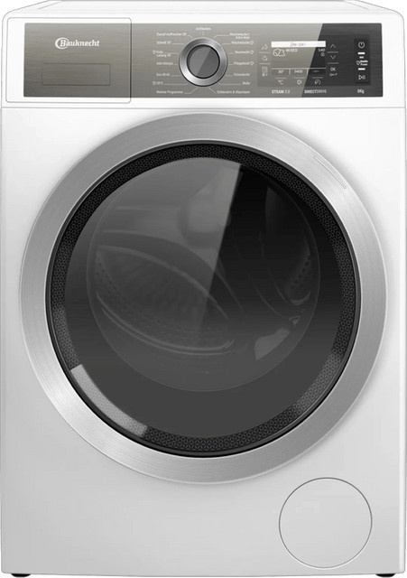 Bauknecht Frontlader-Waschmaschine B7X 89 SILENCE DE in Weiß mit 8 kg Kapazität und 1400 U/min - Bild 1
