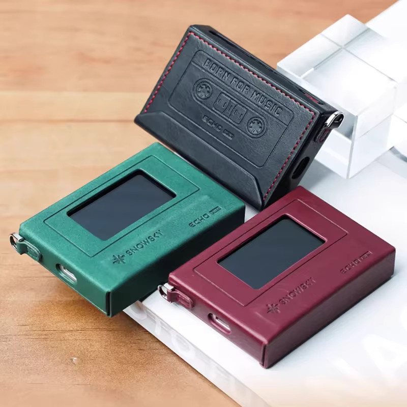 FIIO SNOWSKY Echo Mini Schutzhülle für tragbare MP3-Player aus PU-Leder im Retro-Design, Mehrfarbig - Bild 2
