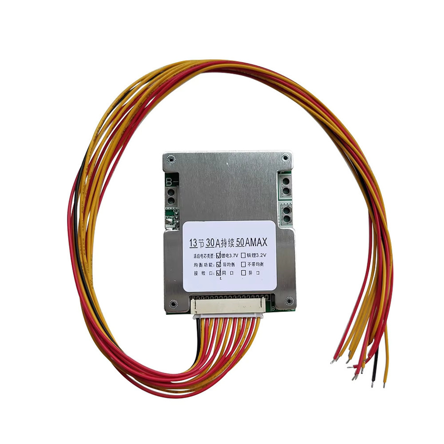 diymore BMS 13S 48V Lithium-Ionen Akku Schutzplatine für 18650 Zellen mit Balance-Funktion für E-Bikes - Bild 2