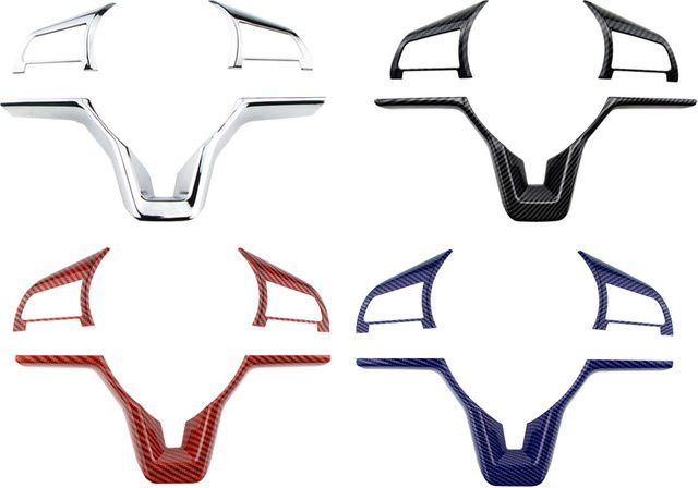 Lenkrad Panel Abdeckung Trim Aufkleber für Nissan Qashqai J11, Xtrail T32, Rogue, Note, Versa, Kicks, Juke, Micra, Leaf und Sentra - Bild 1